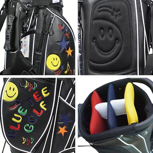 メンズ ブルーティーゴルフ スマイル&カート CB-008 スタンド キャディ