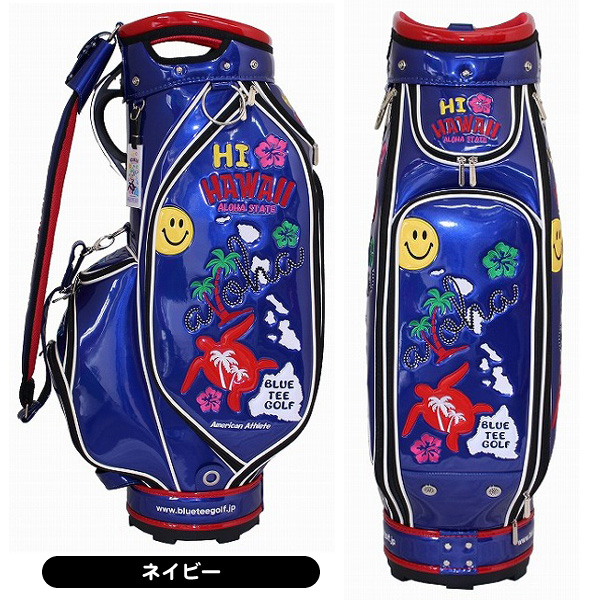 メンズ ブルーティーゴルフ ハイハワイ エナメル CB-020 キャディ