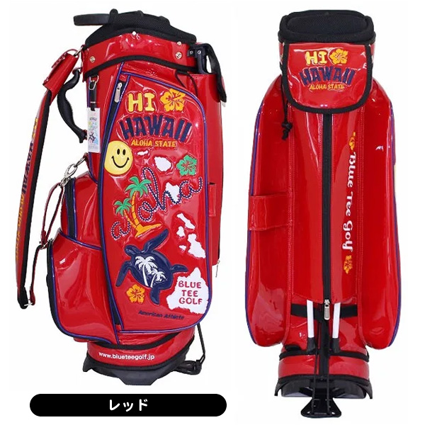ブルーティーゴルフ ハイハワイ エナメル CB-021 スタンド キャディ