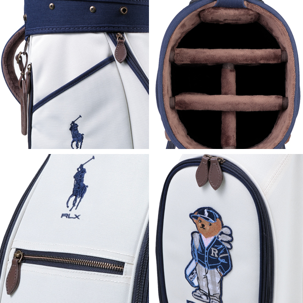 ラルフローレンキャディバッグ　RLXキャディバッグ　RLXベア RLX ラルフローレン]25AW Cardigan Bear キャディバッグ RLC019: JAL