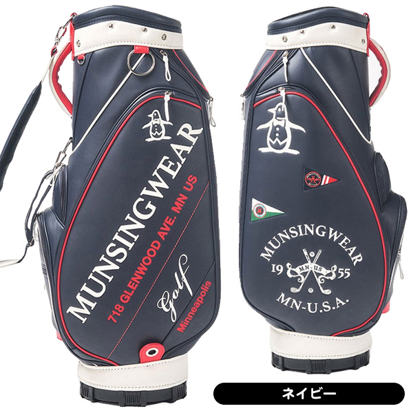 メンズ マンシングウェア 2025 MG5SCB01M 大口径 キャディバッグ