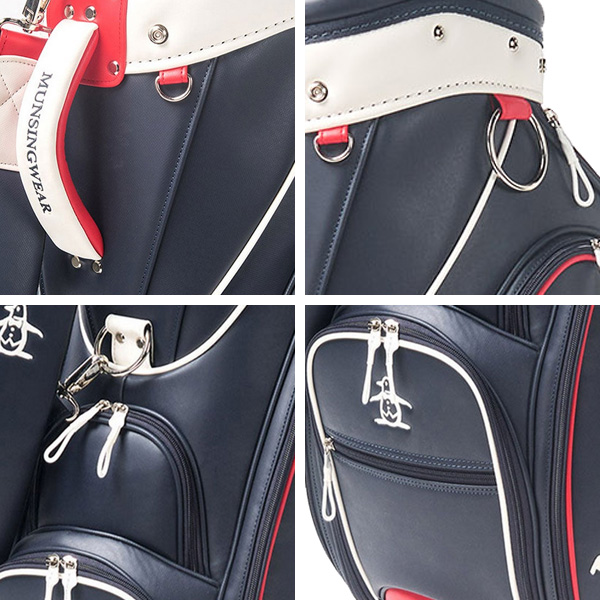 メンズ マンシングウェア 2025 MG5SCB01M 大口径 キャディバッグ 男性