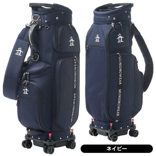 マンシングウェア 2025 MG5SCB03M キャスター付き キャディバッグ