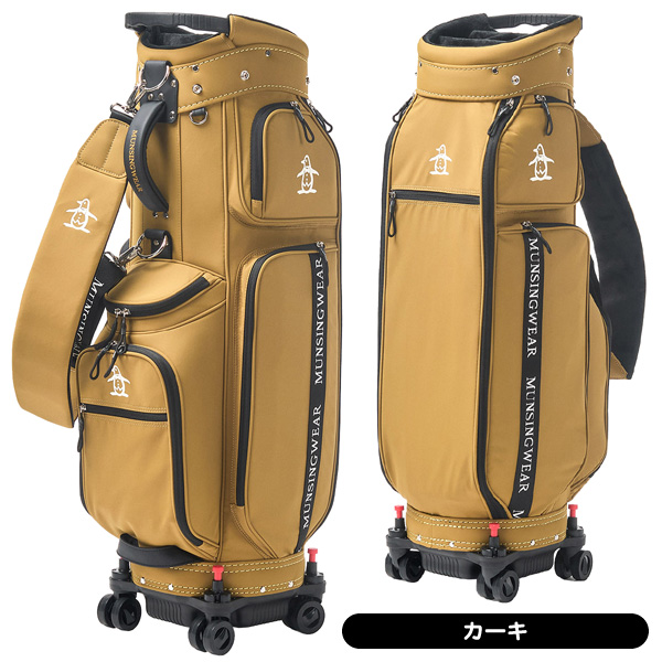【美品】マンシングウェア　ゴルフバッグ Munsingwear（マンシングウェア） 軽量 キャディバッグ MG5FCB03M