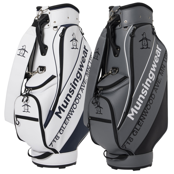 マンシング キャディバッグ MG5SCB05M メンズ バイカラー カート型 9.5