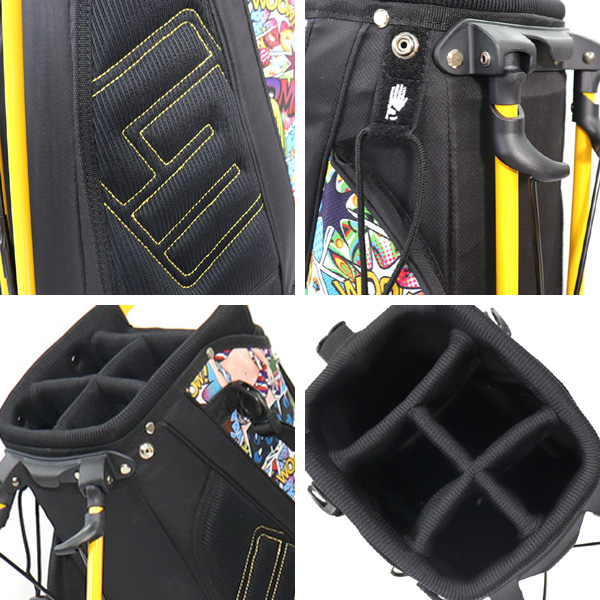 メンズ ラウドマウス LM-CB0028 スタンド キャディバッグ 男性用