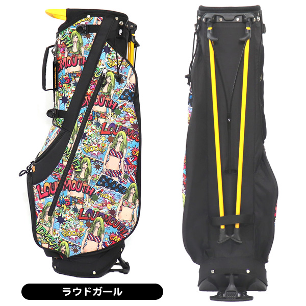 メンズ ラウドマウス LM-CB0028 スタンド キャディバッグ 男性用