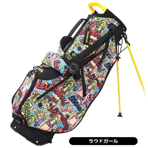 メンズ ラウドマウス LM-CB0028 スタンド キャディバッグ 男性用 メンズ ラウドマウス LM-CB0028 スタンド キャディバッグ 男性用
