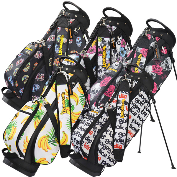 ラウドマウス キャディバッグ LM-CB0031 軽量 スタンド型 8.5型 2025年