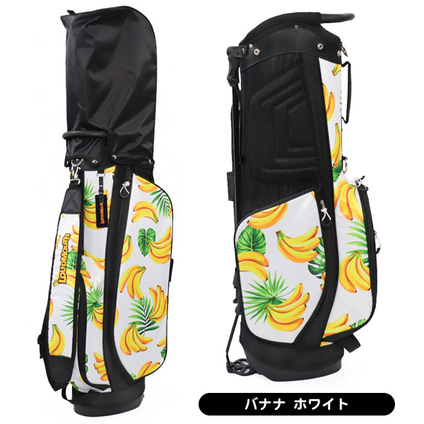 【新品】ラウドマウス キャディバッグ 8.5型 310 バナナホワイト 0031 新品】ラウドマウス キャディバッグ 8.5型 310 バナナホワイト 0031