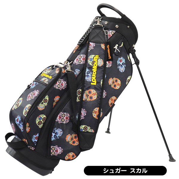 ゴルフ キャディバック ラウドマウス メンズ レディース ラウドマウス キャディバッグ LM-CB0031 軽量 スタンド型 8.5型 2025年