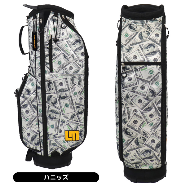 ラウドマウスゴルフバッグ　ニューモデル ユニセックス ラウドマウス 2025 LM-CB0030 キャディバッグ 男女