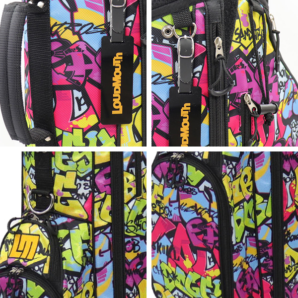 ユニセックス ラウドマウス 2025 LM-CB0030 キャディバッグ 男女兼用