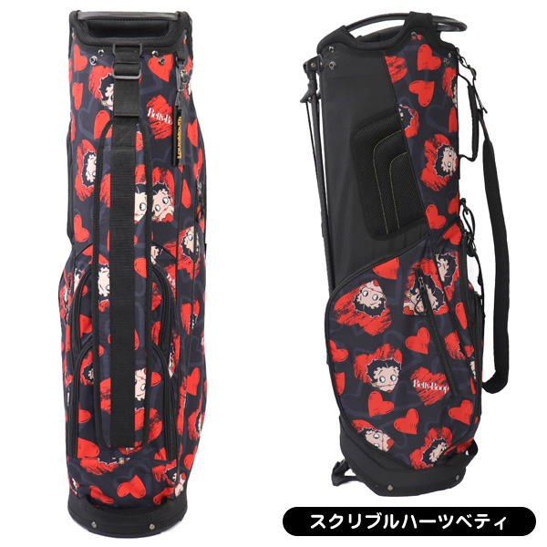 LOUDMOUTH キャディーバッグ　レッド ラウドマウス キャディバッグ LM-CB0033 メンズ レディース