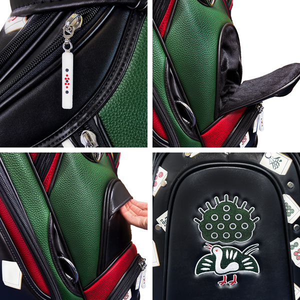 ゴルフ　キャディバッグ　麻雀 85190026-7.jpg