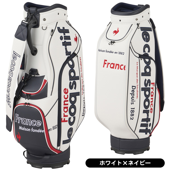 ルコック キャディバッグ LG4FCB02M マットシンプルデザイン 大口径