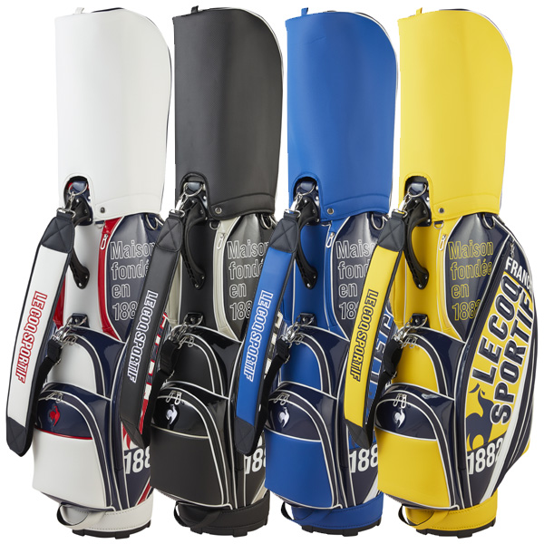 メンズ　ルコック　キャディーバック　ゴルフバッグ　男性用 メンズ ルコック 2025 LG5SCB02M グラフィックデザイン 大口径