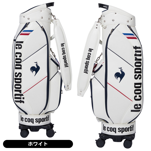 はっさくゴルフキャディバック ルコック キャディバッグ LG5FCB00U 着脱可能4輪キャスター付き 8.5型