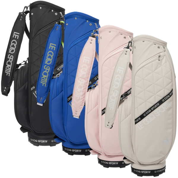 美品♪ ルコック キャディバッグ le coq sportif GOLF 公式 ルコックスポルティフ ゴルフ