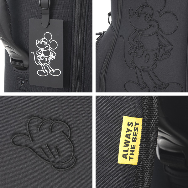 メンズ ディズニー XYMG4FC2 ブラックミッキー スタンド キャディ