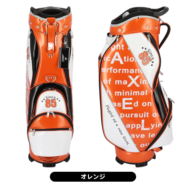 メンズ AXEL 2023 AXCB-23331CINB 9.5型 キャディバッグ 男性用