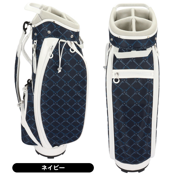 レディース クインシー 2024 QUCB-24225SQ キャディバッグ 女性用