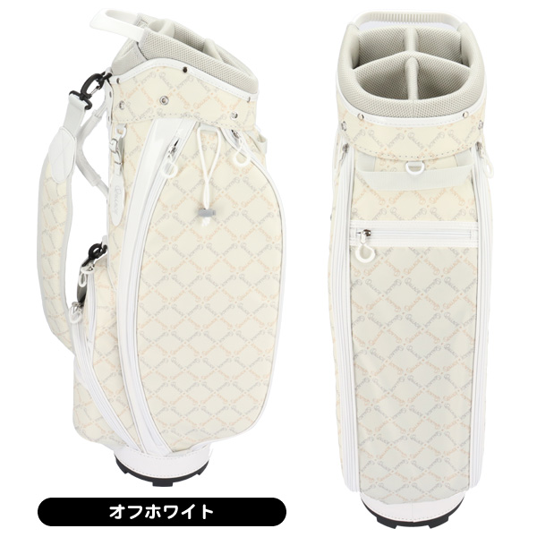 レディース クインシー 2024 QUCB-24225SQ キャディバッグ 女性用