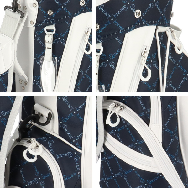 レディース クインシー キャディバック2024 型番QUCB-24225SQ レディース クインシー 2024 QUCB-24225SQ キャディバッグ 女性用