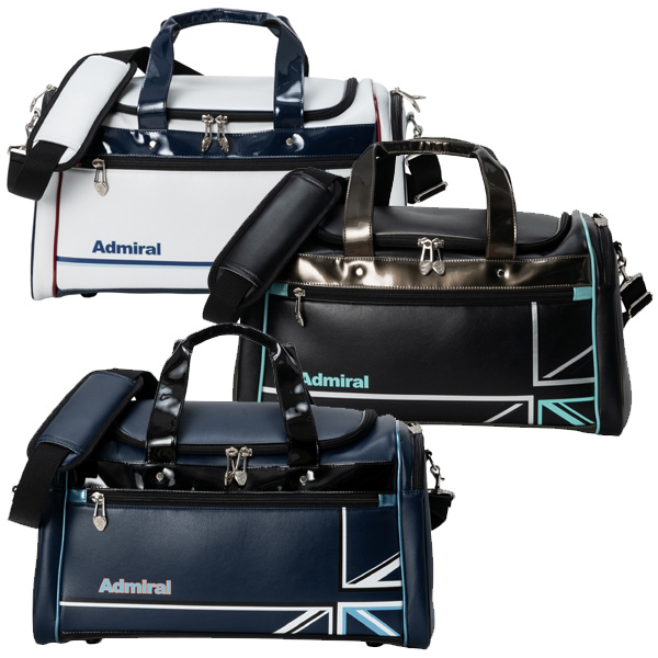 ゴルフ用 バッグ  レディース 女性用 黒緑青 アドミラル ボストンバッグ ADMZ6AB2 UJスポーツ 2026年モデル