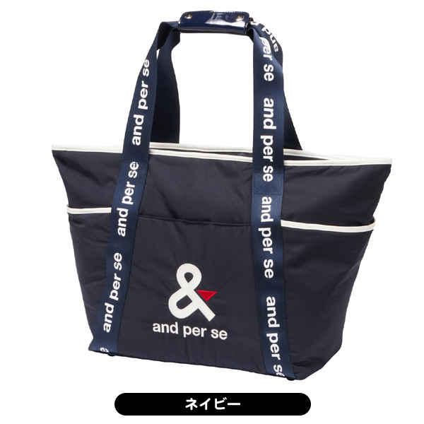 and per se ネイビー トートバッグ　2025年モデル and per se ネイビー トートバッグ 2025年モデル