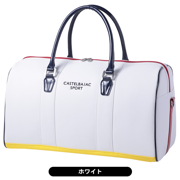 カステルバジャック　ボストンバック　クリアホワイト CASTELBAJAC（カステルバジャック） ミニボストンバッグ ペール ゴルフバッグ・キャディバッグ