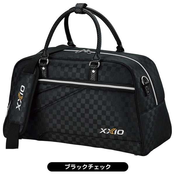 ダンロップ GGB-X161 ブラックチェック 新品　ゴルフバッグ ゼクシオ メンズ レディース ボストンバッグ GGB-X161 ゴルフバッグ・キャディバッグ