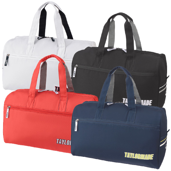 メンズ テーラーメイド 2024 グラフィックロゴ UN058 ボストンバッグ