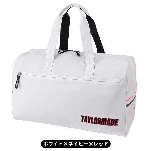 メンズ テーラーメイド 2024 グラフィックロゴ UN058 ボストンバッグ