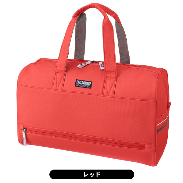 メンズ テーラーメイド 2024 グラフィックロゴ UN058 ボストンバッグ