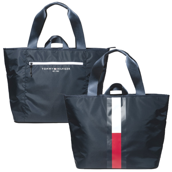 トミーヒルフィガー THMG4STA シグネチャー トートバッグ レディース