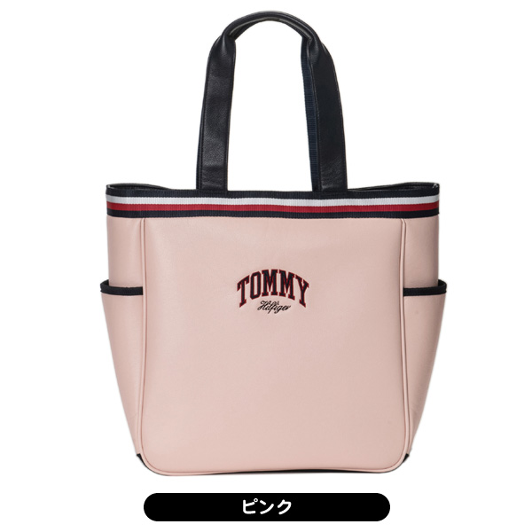 トミーヒルフィガー THMG4FT0 ラウンドロゴ トートバッグ レディース