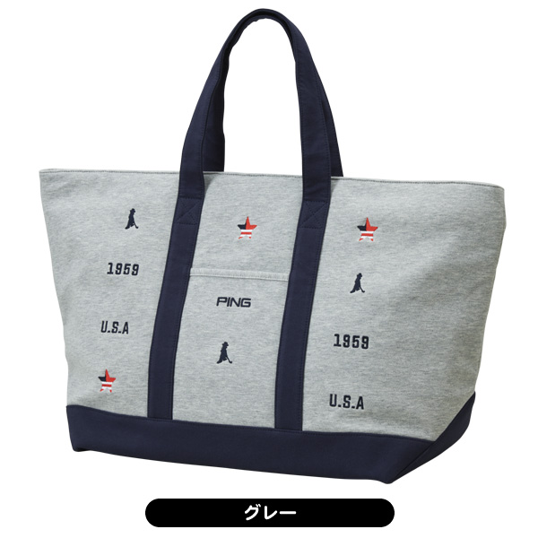 ピン 2024 GB-F2416 Mr.PING USA トートバッグ レディース メンズ