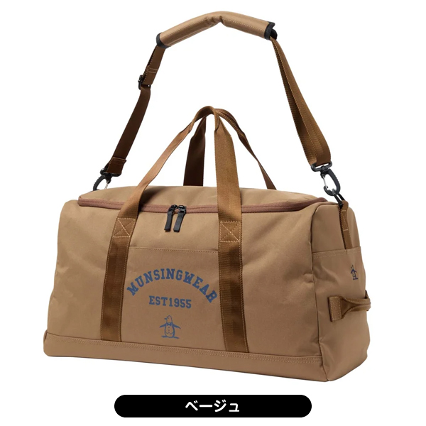 マンシング ボストンバッグ MG5FBB02M メンズ ディタッチャブルポーチ