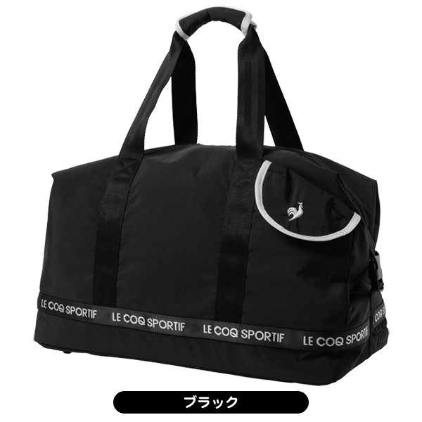 早いもの勝ち★ラッセルノ ボストン 防水 ゴルフバッグ ポケット 希少品 ラメ ルコック ボストンバッグ LG5FBB01L レディース フラップポケット