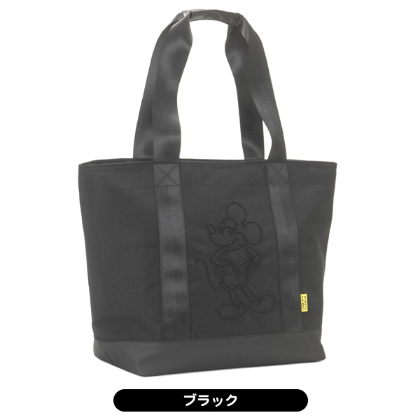 メンズ ディズニー XYMG4FB1 ブラックミッキー トートバッグ 男性用