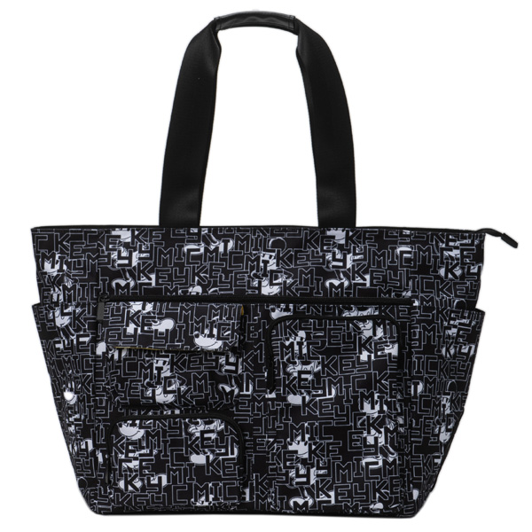 ぶーです♪ミッキー　ゴルフバッグ　2個セット ディズニー]MONOCHROME MICKEY GOLF CADDIE BAG | ヤマニゴルフ 公式