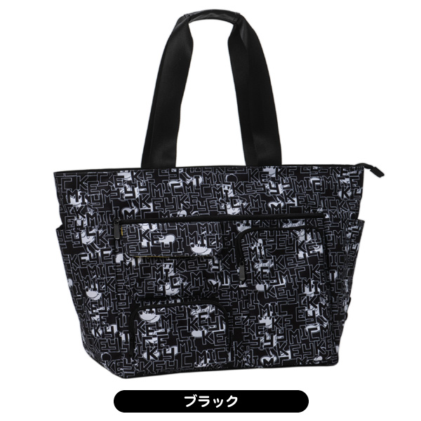 ディズニー 2025 XYMG5SB2 モノトーン ミッキー トートバッグ