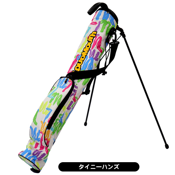 LOUDMOUTH ゴルフスタンドバッグ LM-CC0008 ラウドマウス クラブケース LM-CC0008 メンズ レディース PE スタンド