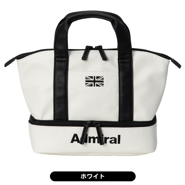 amobolamps 折りたたみゴルフバッグ ベージュ/グレー アドミラル ラウンドトートバッグ ADMZ6AT8 シボ合皮 2026年モデル