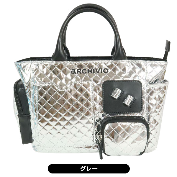 アルチビオ 2024 A410916 メタリックキルト バッグ | Lieto by