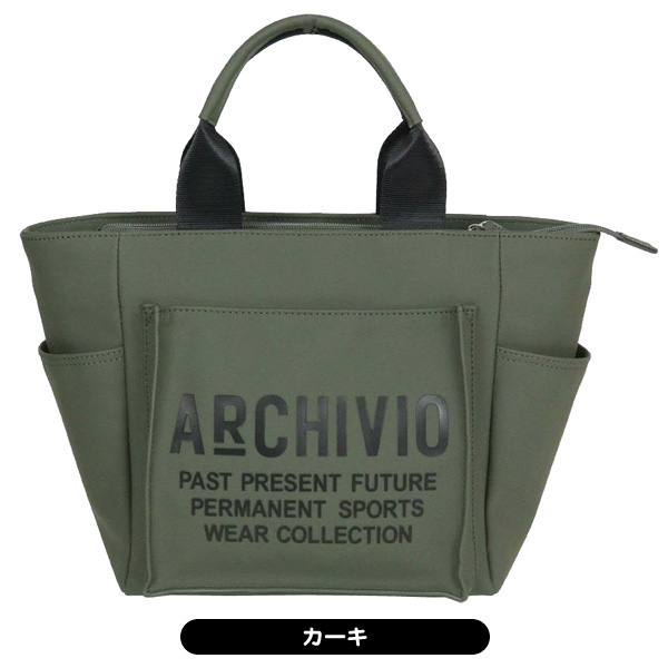 ゴルフカートバッグ　アルチビオ アルチビオ 2025 A460301 プリントロゴ カートバッグ レディース