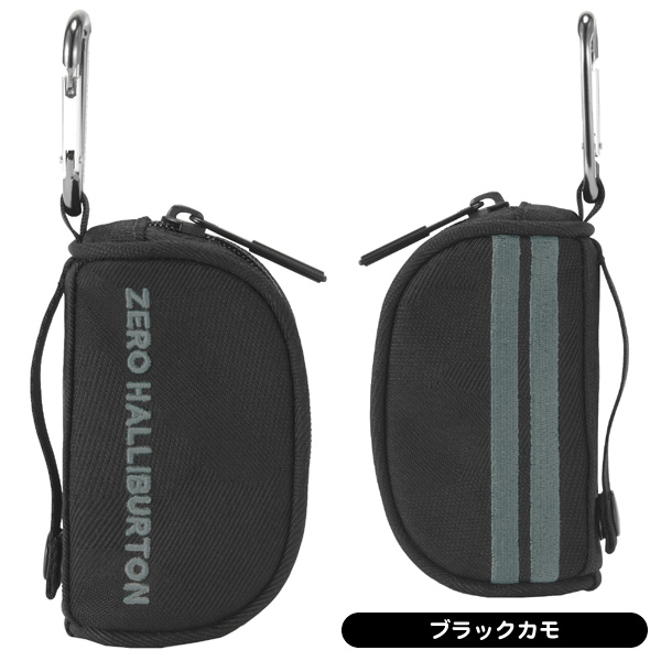 【新品同様】ゼロハリバートン　クラブケース　ブラックカモ ゼロハリバートン ボールケース 85258 メンズ レディース ZHG-B26JC