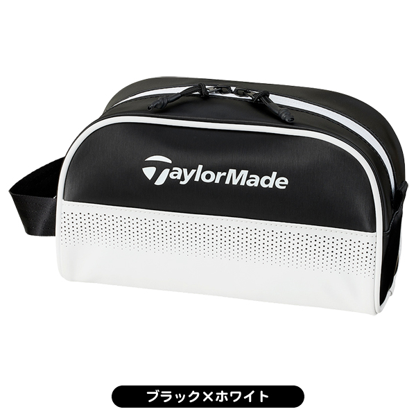 未使用　テーラーメイド　ゴルフバッグ　シューズケース　マルチポーチ　黒 TaylorMade（テーラーメイド） シティテック シューズケース UN044