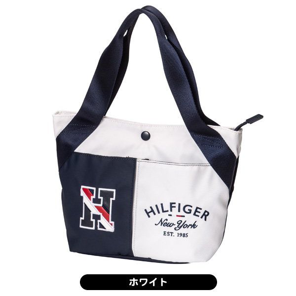 トミーヒルフィガー カートバッグ ネイビー/ホワイト/レッド トミーヒルフィガー 2024年秋冬モデル ユニセックス エナメルスポーツ